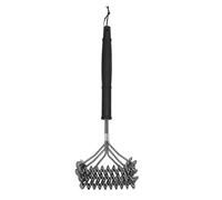 ANKROYU Brosse de lavage à long barbecue à longue manche en acier en acier inoxydable avec une longue poignée plus forte pour les grilles de barbecue BBQ Nettoyage du four (Brosse de nettoyage en