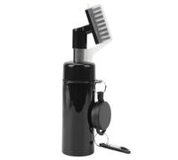 ANKROYU Brosse de Nettoyage de Club de Golf avec Jet d'eau 160 ML Brosse à Eau de Golf de Type Presse avec Poils en Nylon Bouteille Amovible et poignée antidérapante pour l'entreti (Noire)