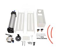 ANKROYU Broyeur de canettes mural robuste, compresseur pneumatique en aluminium de 12 oz et 16 oz, outil de recyclage manuel pour la maison, le garage et l'atelier