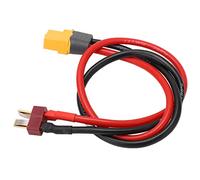 ANKROYU Câble adaptateur XT60 vers prise T, fil en silicone de qualité supérieure, connecteur robuste 14 AWG pour voitures télécommandées, drones, longueur 34,5 cm