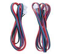 ANKROYU Câble moteur terminal ABS léger et durable, connecteur XH2.54 à 6 broches pour imprimantes 3D et machines CNC, longueur 1 mètre, 2 pièces, accessoires industriels
