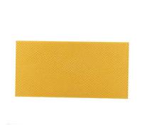ANKROYU Cadre d'apiculture en Plastique avec Base en Peigne, Outil d'apiculture de Haute qualité, Durable et écologique, Essentiel pour Les apiculteurs, réutilisable, Facile à Nett (Jaune)