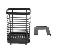 ANKROYU Cadre en Acier Inoxydable Côté Panier de Suspension Panier de Camping Hopstick Hopstick Storage Organisateur de Stockage avec Snow Peak IGT CK149 CK150 CK902 CK903 CK904 po (Noir)