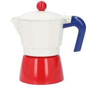 ANKROYU Cafetière sur cuisinière 3 tasses en aluminium, Pot de brassage manuel de conception classique pour la maison, le Camping et les voyages, Machine à expresso Portable de 150