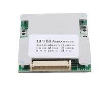 ANKROYU Carte de Protection pour Batterie Lithium 13S 50A avec système de Gestion de Batterie Intelligent et Charge équilibrée pour Outils électriques, Stockage d'énergie Solaire e