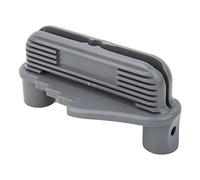 ANKROYU Centre de travail du bois professionnel Scribe Jauge de marquage multifonction en plastique ABS avec porte-crayon pour les projets de menuiserie gris 100x58mm