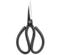 ANKROYU Ciseaux de couture en cuir en acier en carbone professionnel Conception de pointe du coude de qualité industrielle lourde avec poignée en PVC confortable pour les artisans
