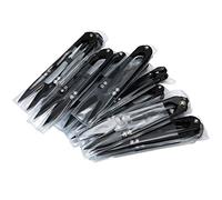 ANKROYU Ciseaux de fil de printemps Ciseaux à carbone élevé en acier en forme de filetage en forme de filetage Clipper pour le point de croix Craft de couture de bricolage 12 pcs
