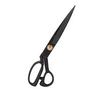 ANKROYU Ciseaux de tailleur professionnels Ciseaux de couture réglables en acier noir rétro de haute qualité pour vêtements de coupe en tissu artisanat en cuir 235 mm 260 mm 280 mm (Taille HC-9)