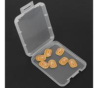 ANKROYU Clair à ongles NFC, autocollant de lumière clignotante à LED | pour ongles NFC | Auto-adhésifs Intelligents Autocollants pour Ongles Brillant | autocollant intelligent | 7 pièces