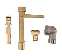 ANKROYU Clé de Valve d'admission d'eau Rapide en Laiton, Outil clé de Valve à couplage Rapide Robuste pour système d'irrigation de Jardin par Aspersion, contrôle de l'eau de Cour a