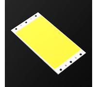 ANKROYU Cob LED lampe ultra lumineuse 30 W Basse tension Chip léger durable Diy pour la caméra vidéo Décoration de poisson pêche pur blanc chaud blanc 94x50 mm (Zhengbai 6500k)