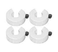 ANKROYU Collier d'arbre de rail linéaire Collier d'arrêt d'arbre en alliage d'aluminium avec vis M4 pour les projets de bricolage de machine de routeur CNC 12 mm de diamètre intéri