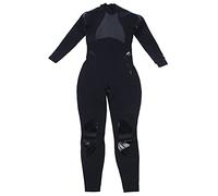 ANKROYU Combinaison de plongée en néoprène 1,5 mm à Haute élasticité, Manches Longues, pour Snorkeling, Surf, Natation, Noir, Unisexe, Tailles Adultes, Homme, M, Femme, S (Noir)