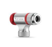 ANKROYU Connecteur de Bouteille de gaz CO2 pour vélo, buse de gonflage Portable en Alliage d'aluminium avec Bouton de Commande pour gonflage Rapide des pneus Pendant la Conduite, r