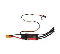 ANKROYU Contrôleur de vitesse électrique d'avion Processeur 32 bits Moteur sans balais de drone RC haute performance ESC avec protection multiple pour drone à voilure fixe Composan