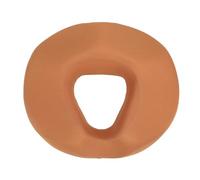 ANKROYU Coussin de beignet respirant confortable pour le support de posture ergonomique soulagement de la pression pour la maison de bureau de la maison en nylon (Orange)