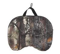 ANKROYU Coussin d'extérieur imperméable, Doux et Confortable, épais, pour Stade, Motif Feuilles, pour Camping, Pique-Nique, Chasse, Tissu Oxford matelassé en Coton, 40 x 29 x 7 c