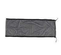 ANKROYU Couverture de Cage à Oiseaux Universal Airy Polyester Mesh Gree Catcher Guard pour Perroquet Cages Birdcage Accessoire Noir 98x35cm