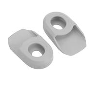 ANKROYU Couvre à vélo en Silicone Protecteur Protecteur 2PCS Élasticité élevée High Elasticité Scratch Scratch Resistant Bicycle Crank Brand Bras pour la Route Road Mountain Bike P (Noir) (Rouge)