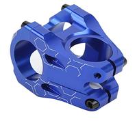 ANKROYU de Guidon à vélo, Alliage en Aluminium usiné, Tube de bouvrage de Serrage de Guidon, Conception Couverte légère pour Le Remplacement des Composants de Commande de vélo de (Bleu)