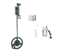 ANKROYU Détecteur de métaux Souterrain étanche, Rechargeable, Profondeur réglable jusqu'à 8,5 mètres (334,65 Pouces), idéal pour la Recherche de trésors, Les ruisseaux et Les jardi