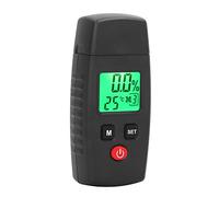 ANKROYU Détecteur d'humidité numérique 3 en 1 pour le bois, à broches, avec écran rétroéclairé. Idéal pour le travail du bois, la construction et la maison. Léger et portable, en A