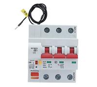 ANKROYU Disjoncteur intelligent triphasé avec télécommande et protection contre les fuites de courant 400 V pour alimentation domestique, éclairage extérieur, équipements industrie (mon frère)