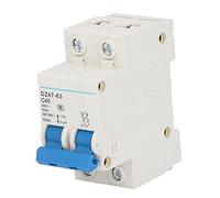 ANKROYU Disjoncteur miniature 2P Montage sur rail DIN 40A 400V Commutateur d'air basse tension C40 DZ47 63 PA66 Matériau pour la protection des circuits d'éclairage résidentiel des