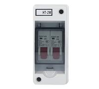 ANKROYU Disjoncteur miniature Disjoncteur de fuite à 2 pôles avec boîte de distribution 230 400 V Plastique ignifuge pour la sécurité électrique industrielle domestique