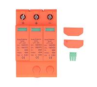 ANKROYU Dispositif de Protection 3P 40 kA DC 1 000 V photovoltaïque avec fenêtre d'état visuel de télécommande, Installation Facile, Montage sur Rail pour systèmes de Panneaux sola