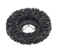 ANKROYU Disque à dénuder noir 3,9 pouces, forte résistance à l'eau, roue de décapage de peinture à faible bruit pour le traitement de surface de l'acier inoxydable, de l'aluminium,