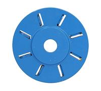 ANKROYU Disque à sculpter le bois professionnel à 8 dents en acier tungstène, accessoire pour meuleuse d'angle pour la découpe, le façonnage et le polissage du bois dur et du bois (Bleue)
