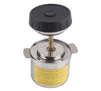 ANKROYU Distributeur de pompe à alcool en acier inoxydable, bouteille de nettoyage hydraulique robuste de 1,2 L avec filtre durable pour utilisation en salon de laboratoire, antiro