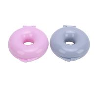 ANKROYU Donut Pan Donut Pan Donut Cake Pan Donut Baking Pan Premium ABS NON STAN Easy Demold Multifonctional Baking Tray for Home Bakers Professional Chefs 2PCS 7.5x9x3cm