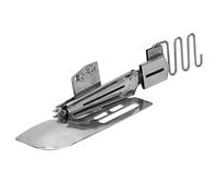 ANKROYU Double Dossier Cylindre Extensible pièces de Machine à Coudre Industrielle Fer Durable Accessoire de Machine à Coudre Lisse pour CoverPro Elna Pegasus Union Special Yamato (Entrée 1-3/16"