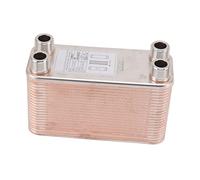 ANKROYU Échangeur de chaleur à plaques brasées en acier inoxydable Refroidisseur à plaques robuste pour le brassage à domicile, la bière, le refroidissement du moût, utilisation en