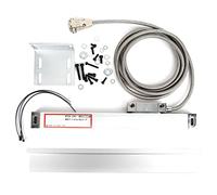 ANKROYU Échelle linéaire de précision DRO 5um, outil de mesure en alliage d'aluminium pour fraiseuse, tour CNC, système de lecture numérique avec plusieurs options de course (Course 250mm)