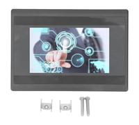 ANKROYU Écran Tactile HMI Industriel Écran LCD TFT 4,3 Pouces Panneau de Commande PLC 12 entrées 8 Sorties Relais DC 24 V 5 A Compatible avec la série FX3U pour l'automatisation d'