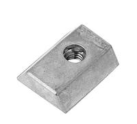 ANKROYU Écrou à fente unique en alliage de zinc Z042M, construction durable de qualité supérieure pour la fixation de pièces de tour, composants de machines industrielles, 1 pièce