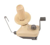 ANKROYU Enrouleur de fil à tricoter manuel, silencieux, manuel, compact, portable, pour bricolage, tricot, tissage, plastique, métal, artisanat domestique (Grise)