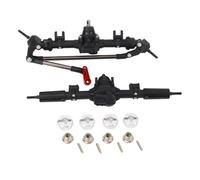 ANKROYU Ensemble complet d'essieux avant et arrière en alliage de nylon haute résistance Kit d'assemblage d'arbre d'essieu de voiture RC Système d'entraînement optimisé Suspension