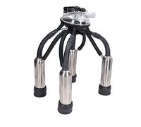 ANKROYU Ensemble de cluster de traite de vache professionnelle en acier inoxydable en silicone tasse à la rouille durable pour la pompe à vide accessoires de machines à lait