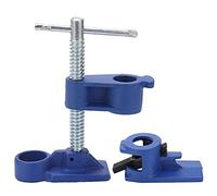 ANKROYU Ensemble de colliers de serrage pour tuyaux de collage du bois, robuste, à dégagement rapide, multi-embrayage, en acier malléable G3/4 pouces, pour établi de travail du boi