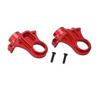 ANKROYU Ensemble de fourches différentielles en Alliage d'aluminium, pièces de Mise à Niveau Hautes Performances pour Voitures RC ARRMA Granite Big Rock Typhoon Senton 3S 1/10, Dur (Bleu) (Rouge)