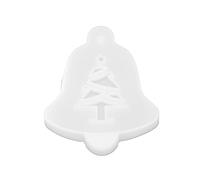 ANKROYU Ensemble de moules en silicone pour sapin de Noël, mini kit de bricolage réutilisable pour fabriquer des breloques en résine, des pendentifs, des porte-clés, des décoration (Moule d'arbre de