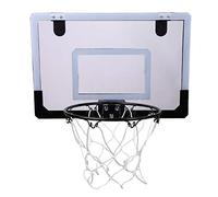 ANKROYU Ensemble de Panier de Basket-Ball d'intérieur pour Mini système de Panneau de Basket-Ball Mural avec Cerceau de sécurité à Ressort, matériau en PVC, Salle de Jeux Durable p