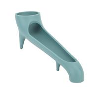 ANKROYU Entonnoir à eau en silicone pour machine à café, bec long, durable, sans déversement, accessoire de qualité alimentaire pour cafetière, remplissage facile du réservoir, con (Bleue)