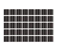 ANKROYU Entretoises de roulement de planche à roulettes, fer de qualité professionnelle, adaptées avec précision pour la réparation des planches à roulettes longboards, reconstruct (Noir)