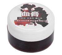 ANKROYU Faux sang professionnel en gel, huile pour le visage et le corps, idéal pour le maquillage d'Halloween, les cicatrices de vampire, les effets spéciaux et le cosplay. Doux p (30 ml)